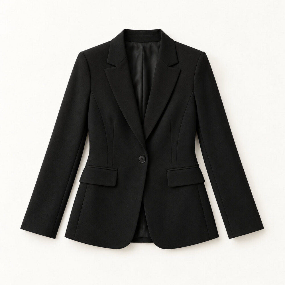 Blazer Minimal Preto